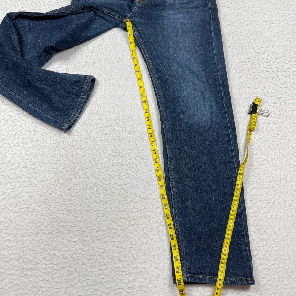 Levis 505 Jeans Mens 32x32 (Fit 32x30) Blue Regular Straight Leg Denim Classic